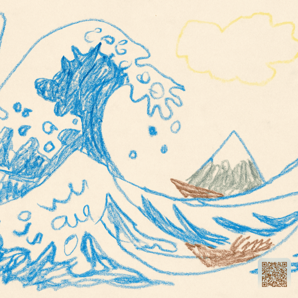 Convert this image to a child's drawing