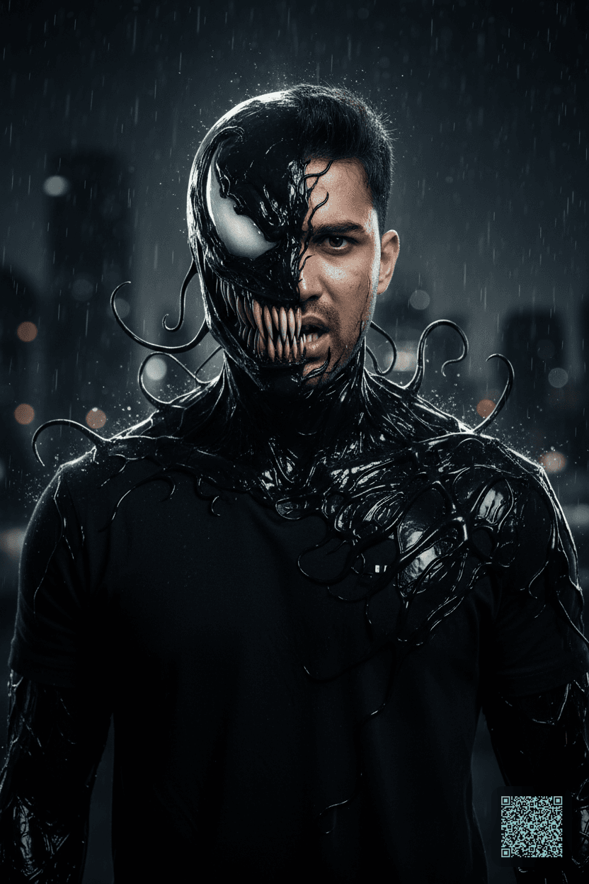 AI Venom Portrait Profile Picture