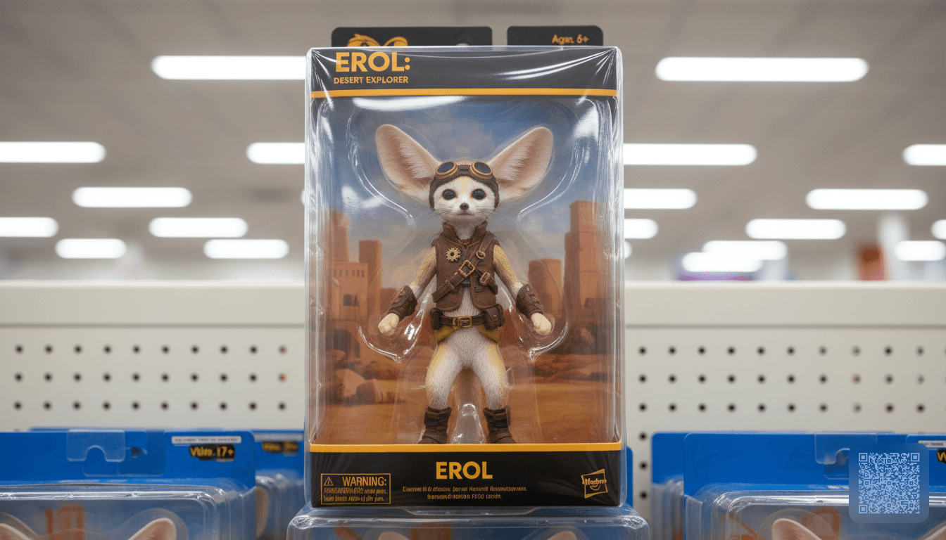 Turn this pet into a collectible action figure