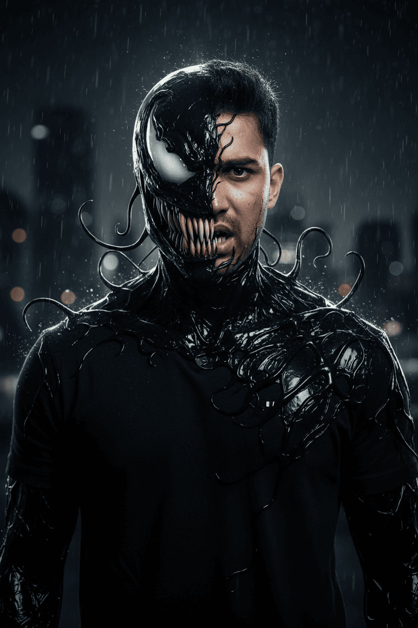 AI Venom Portrait Profile Picture