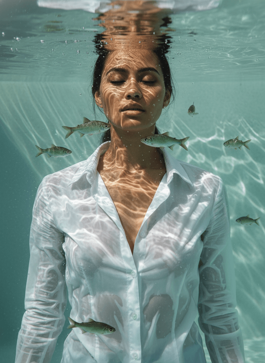 Underwater Fish Portrait