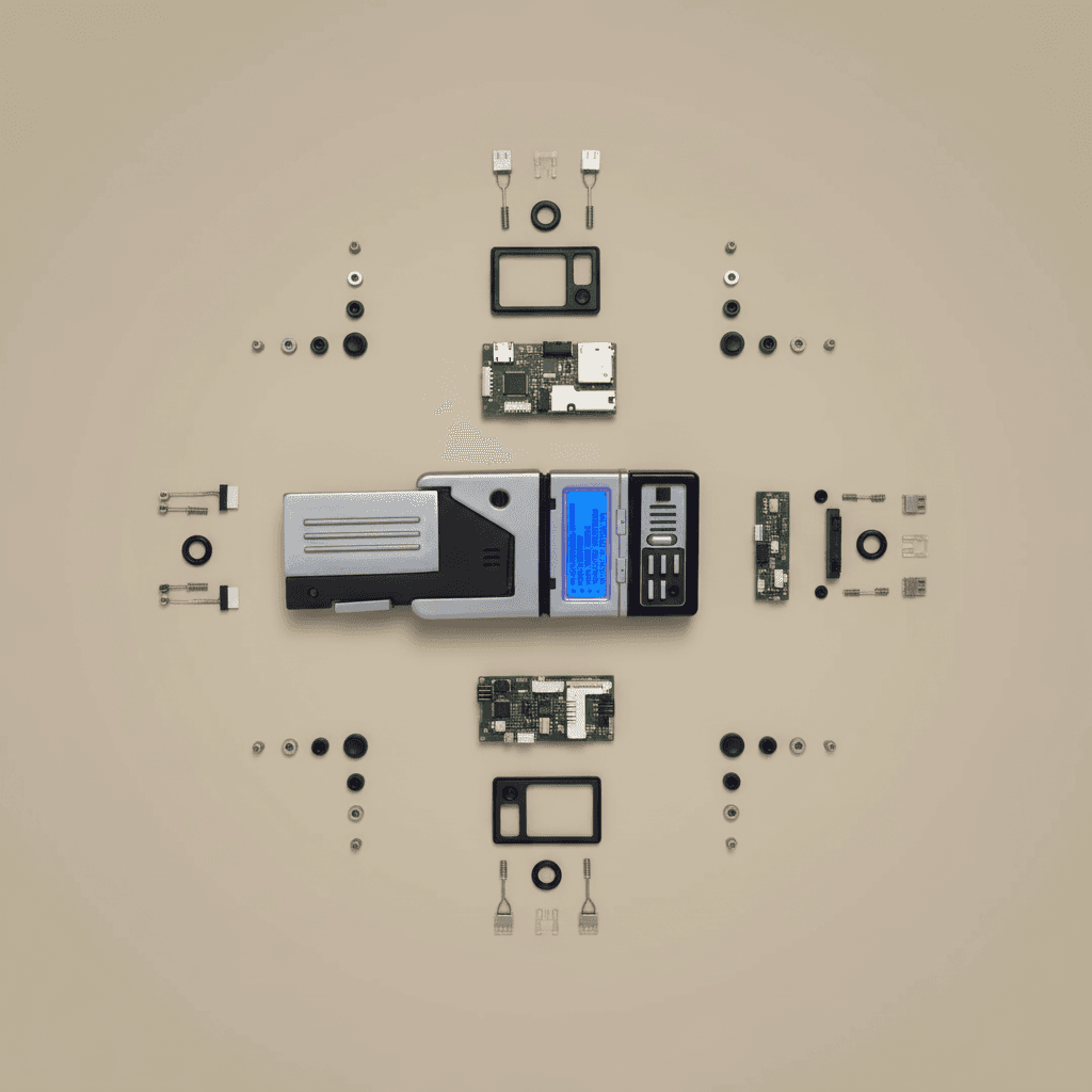 Product Teardown Exploded Photo