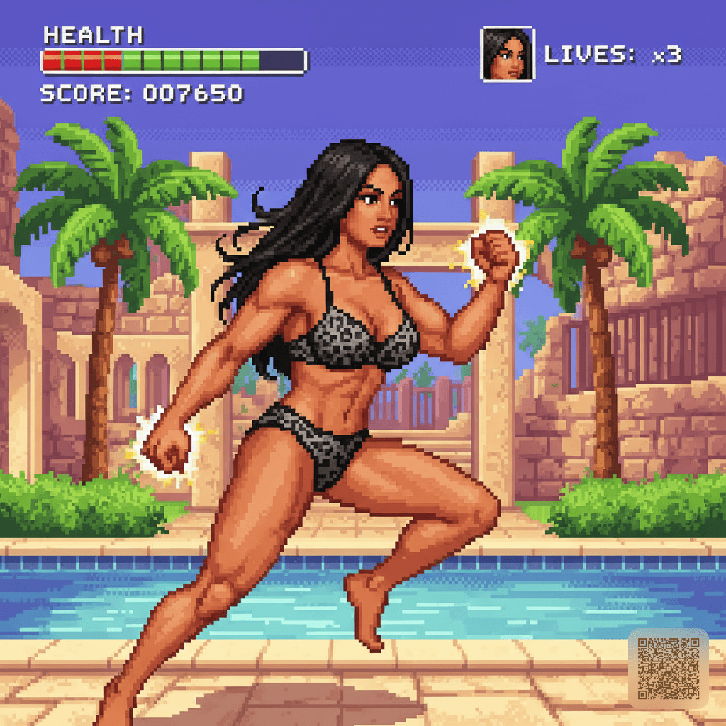 AI Retro 16-bit Video Game Character Generator