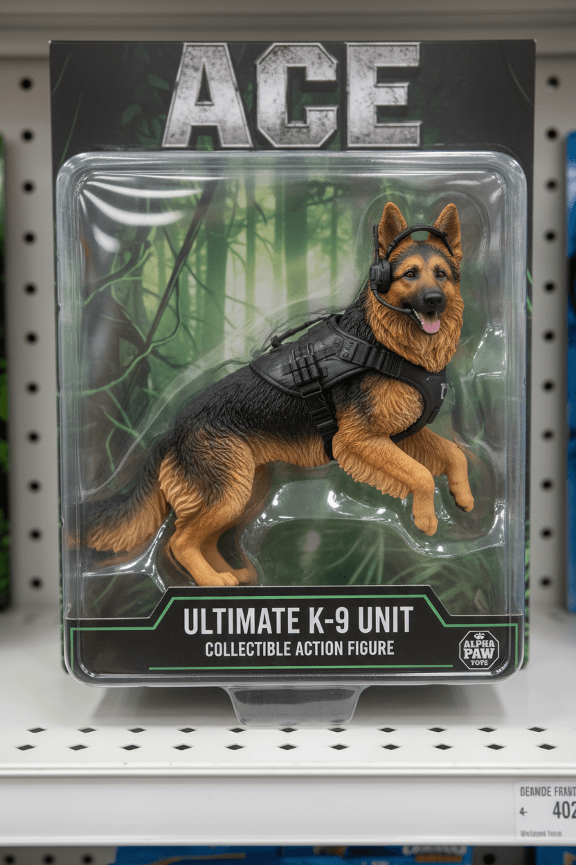 Turn this pet into a collectible action figure