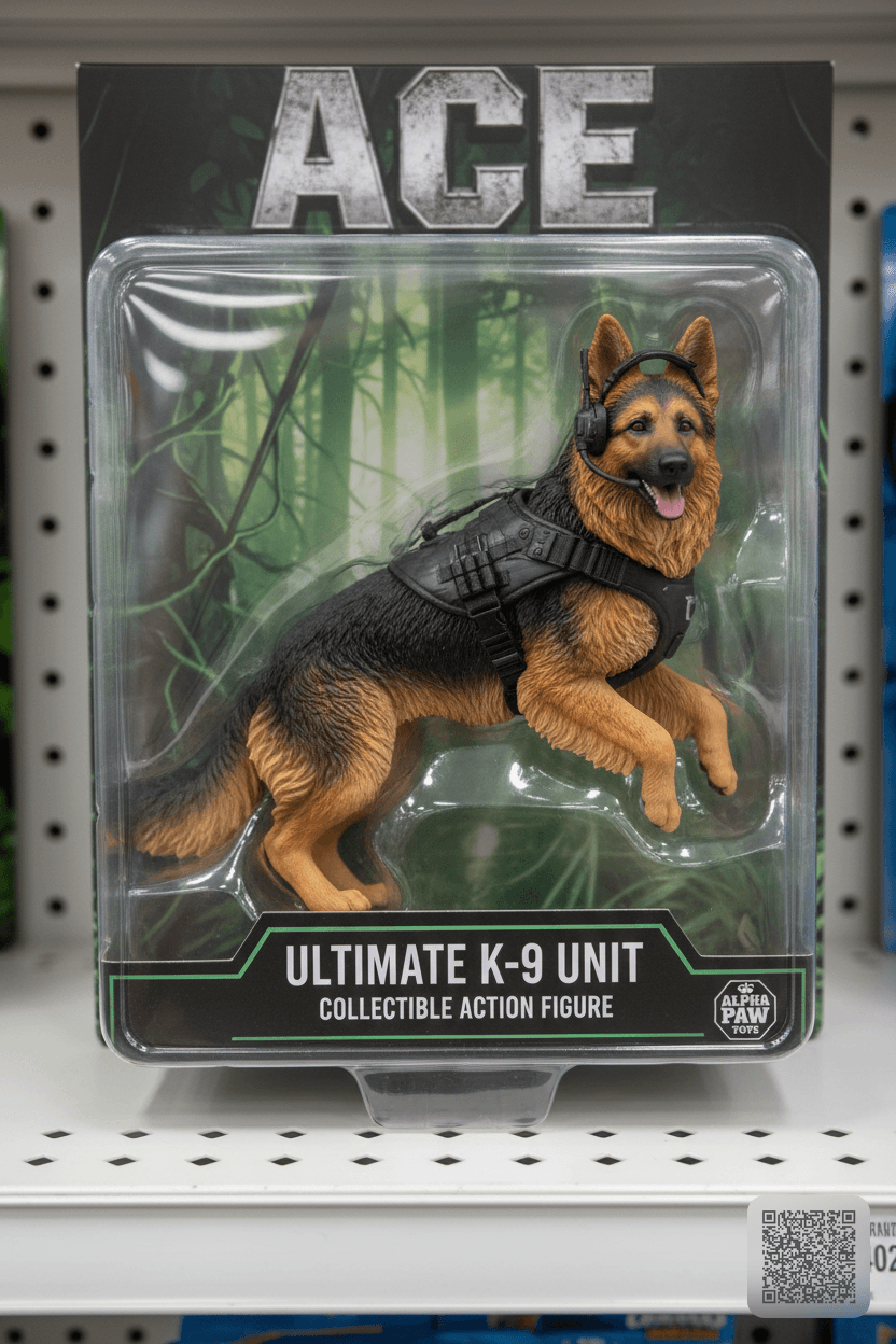 Turn this pet into a collectible action figure
