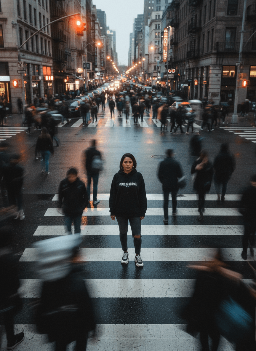Cinematic street photography