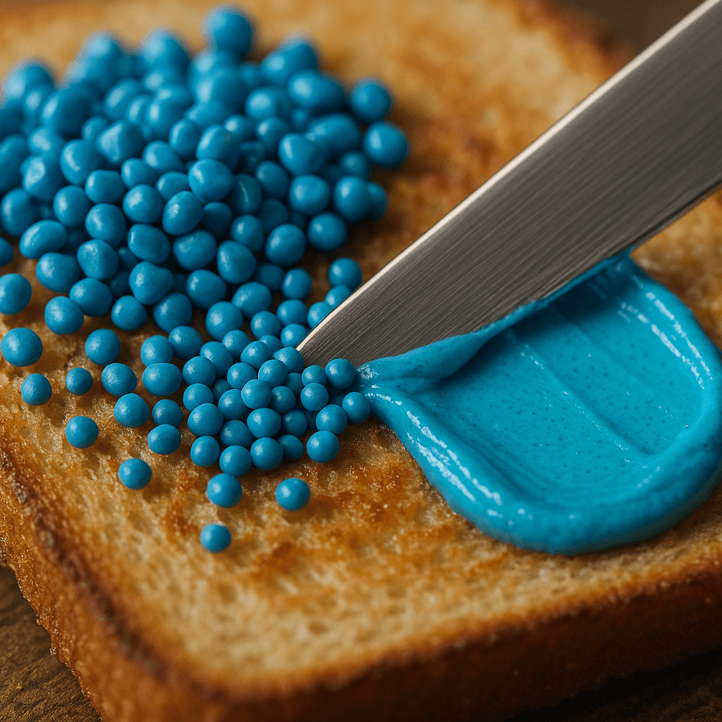 Prompt to Create ASMR Toast Spread Video