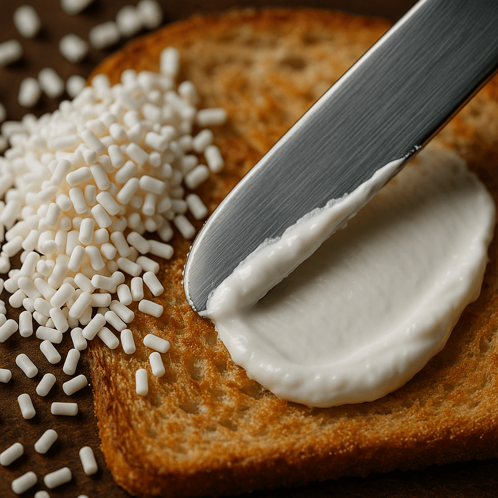 Prompt to Create ASMR Toast Spread Video