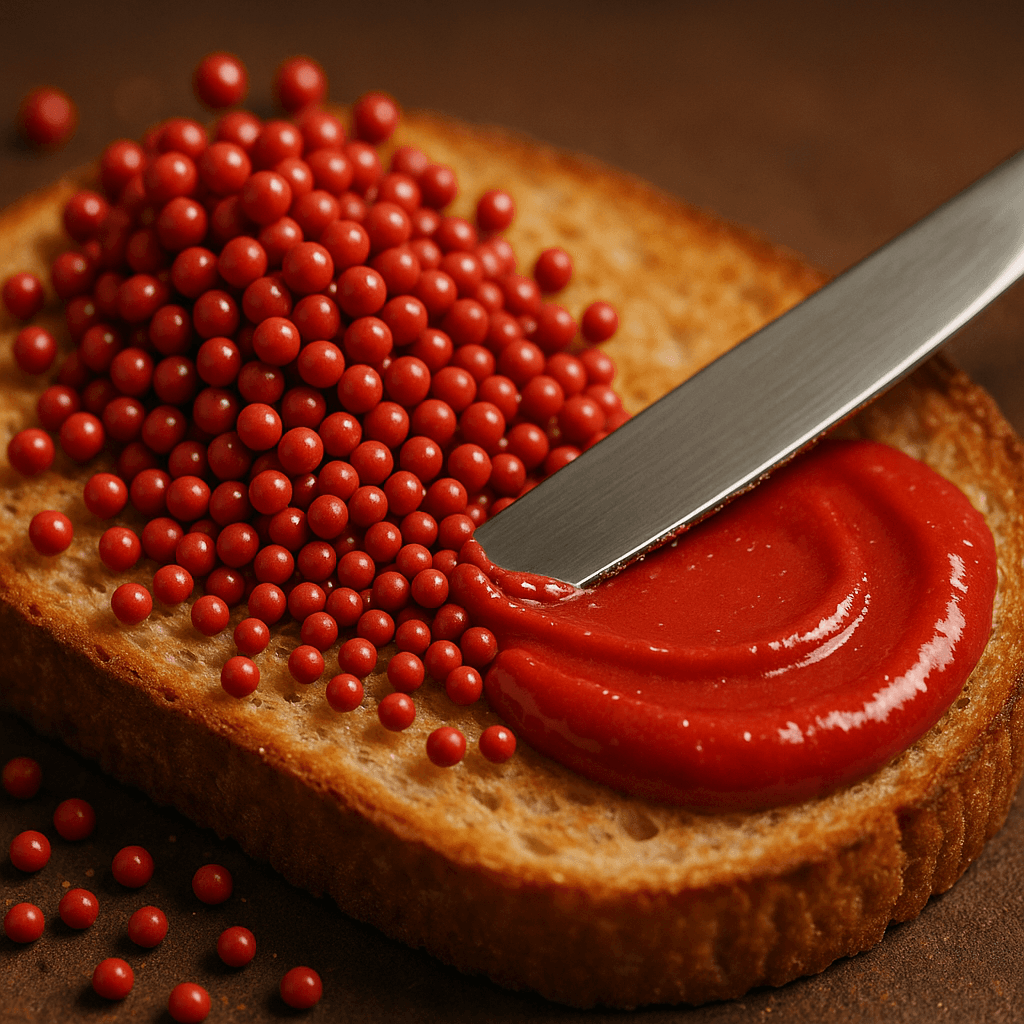 Prompt to Create ASMR Toast Spread Video