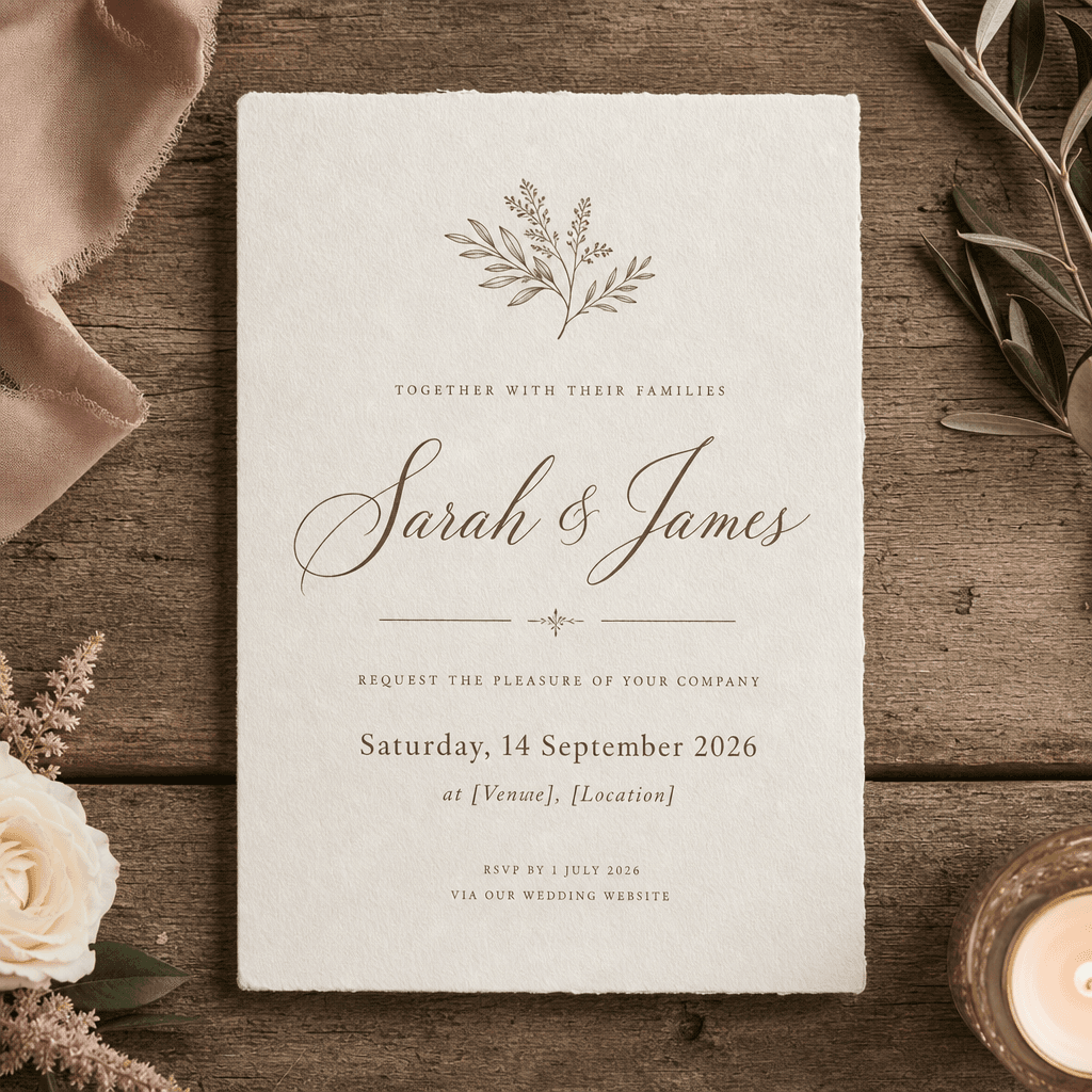 Wedding Invitation Generator