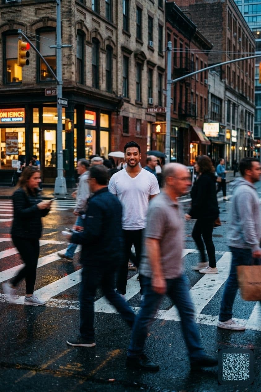 Cinematic street photography