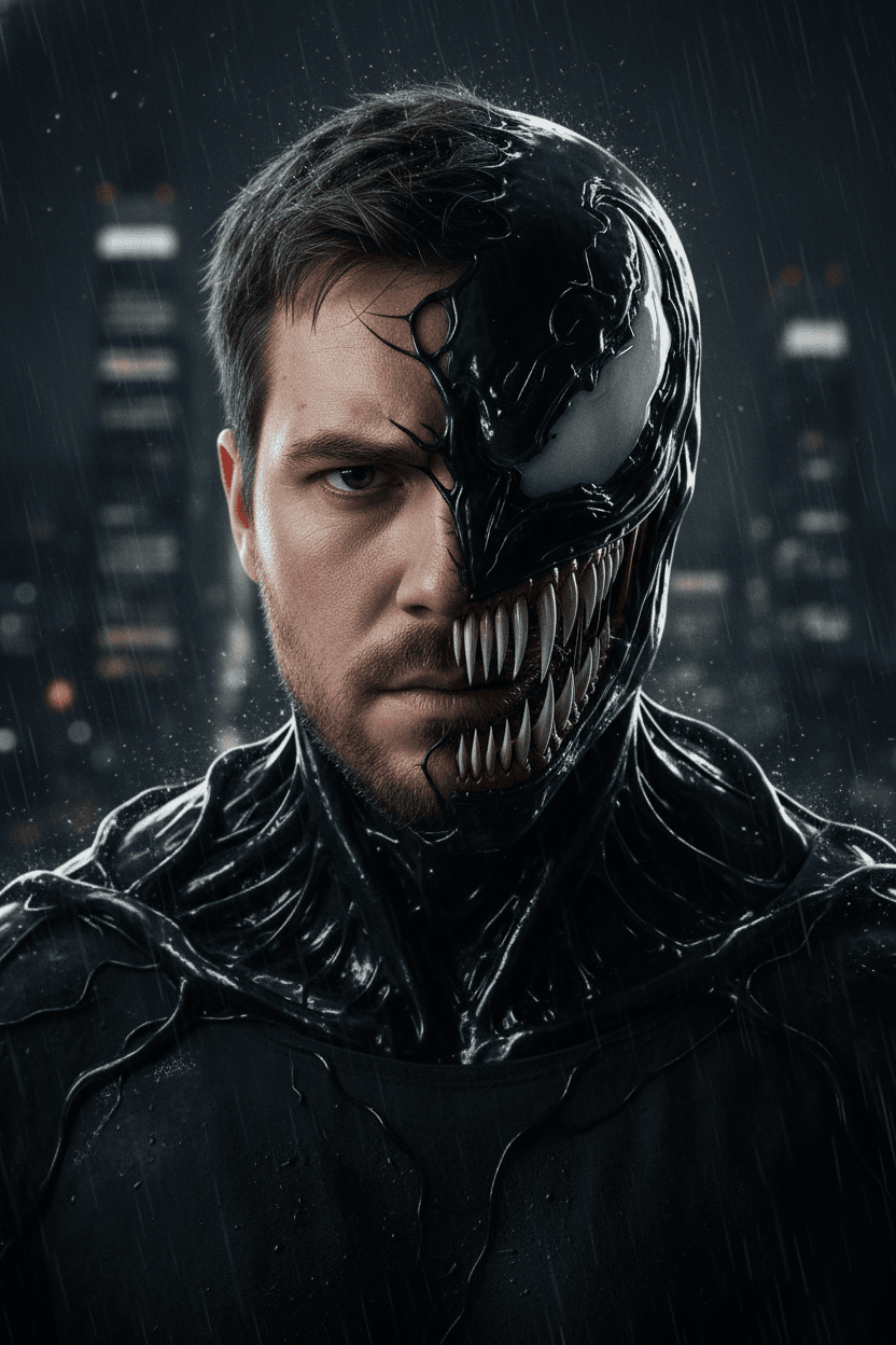 AI Venom Portrait Profile Picture