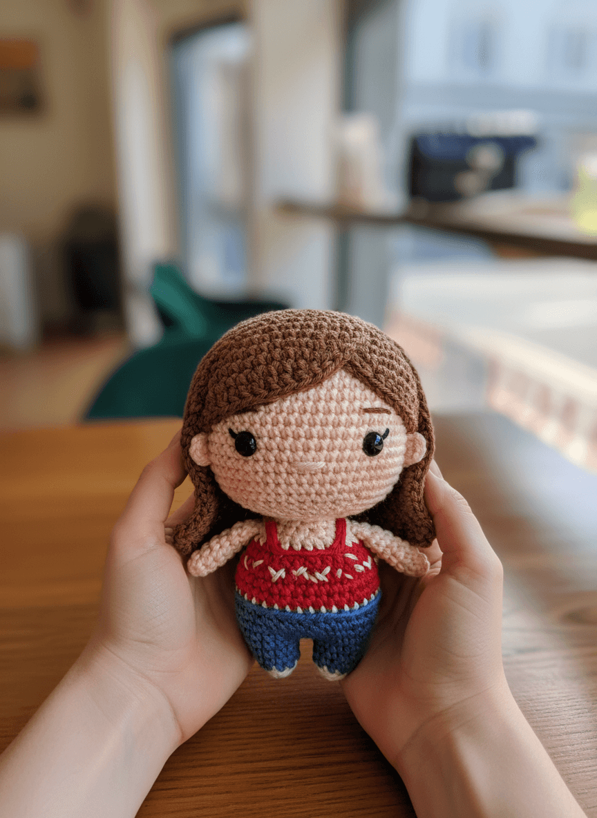 Chibi Yarn Doll Prompt