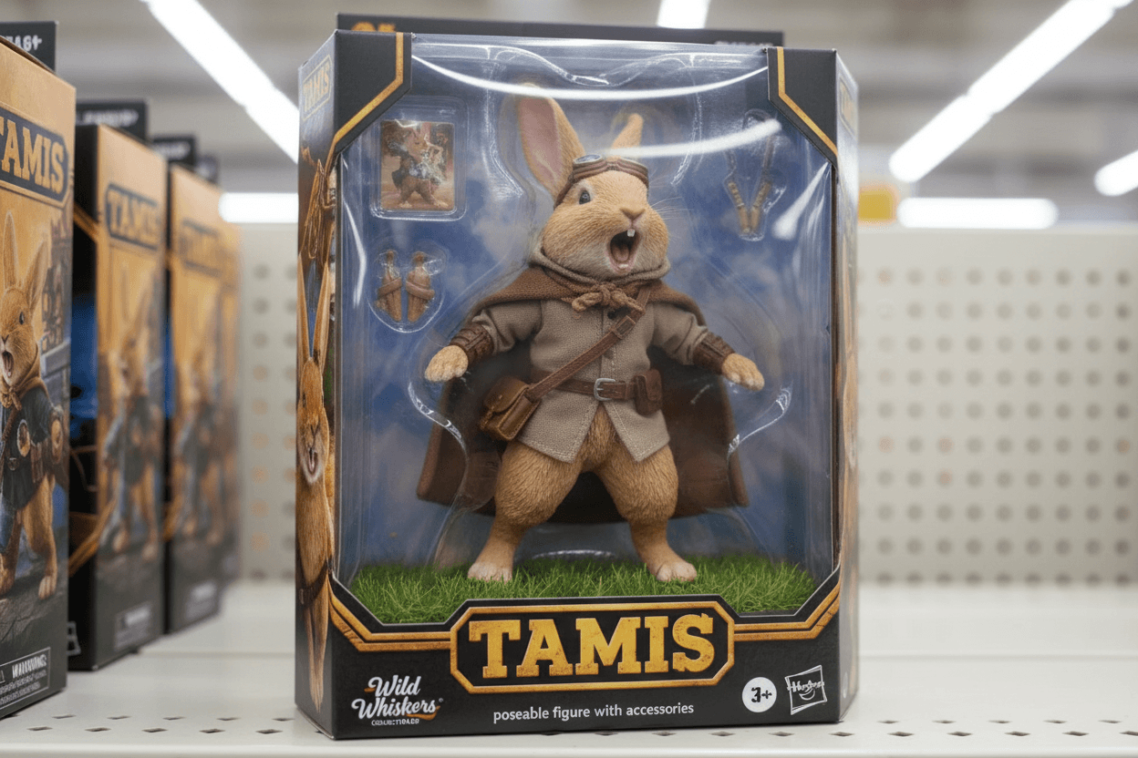 Turn this pet into a collectible action figure