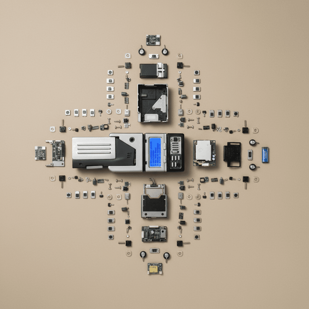 Product Teardown Exploded Photo