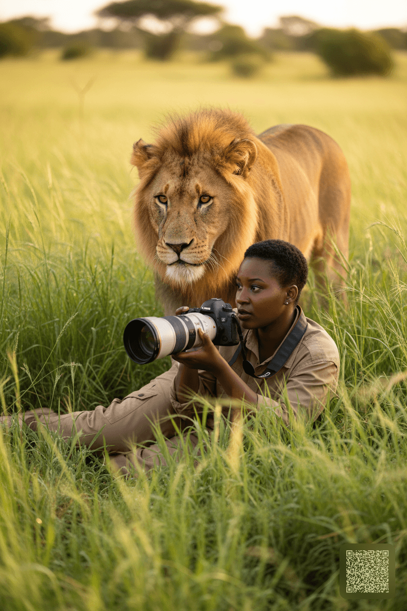 Nature Photographer Lion Hunt