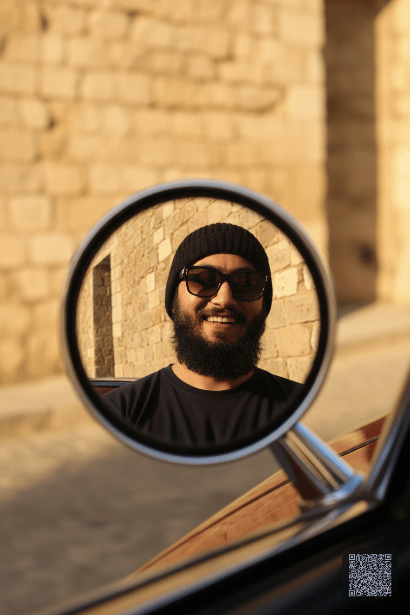 Cabriolet Mirror Photo