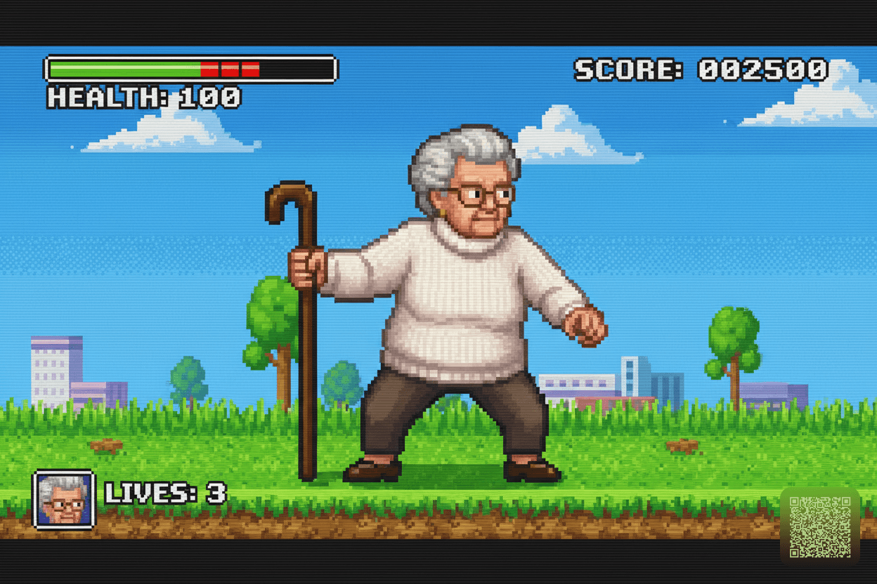 AI Retro 16-bit Video Game Character Generator
