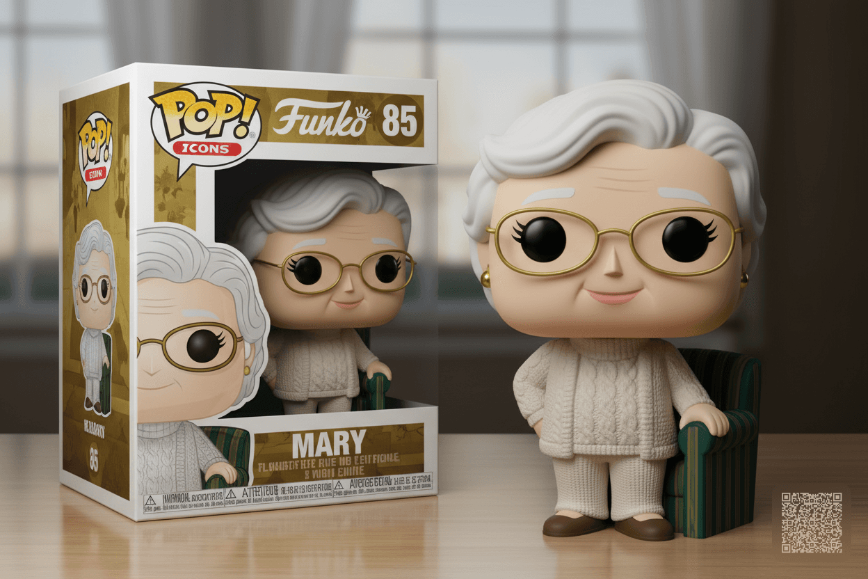 Funko Pop Style Figure Prompt