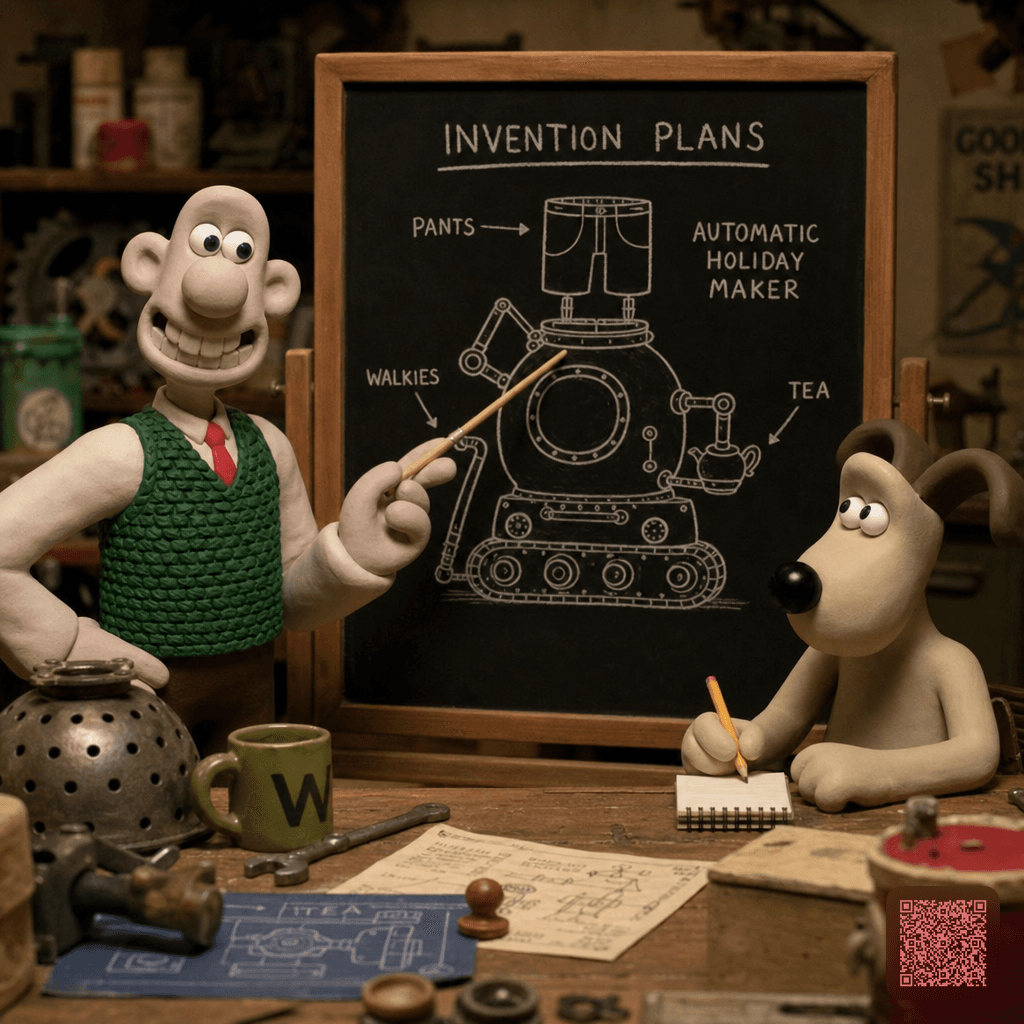 Wallace & Gromit Style