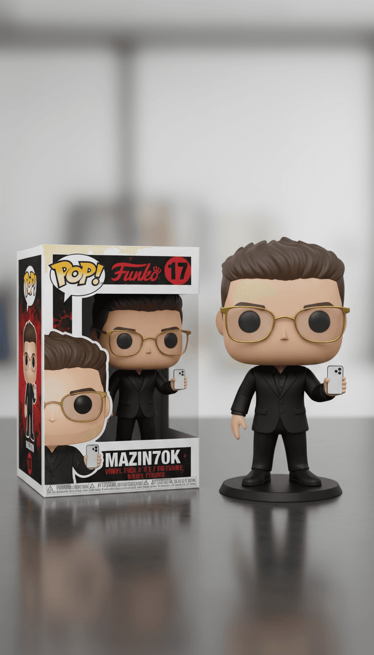 Funko Pop Style Figure Prompt