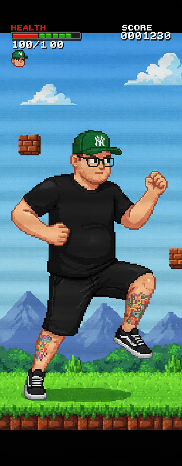 AI Retro 16-bit Video Game Character Generator