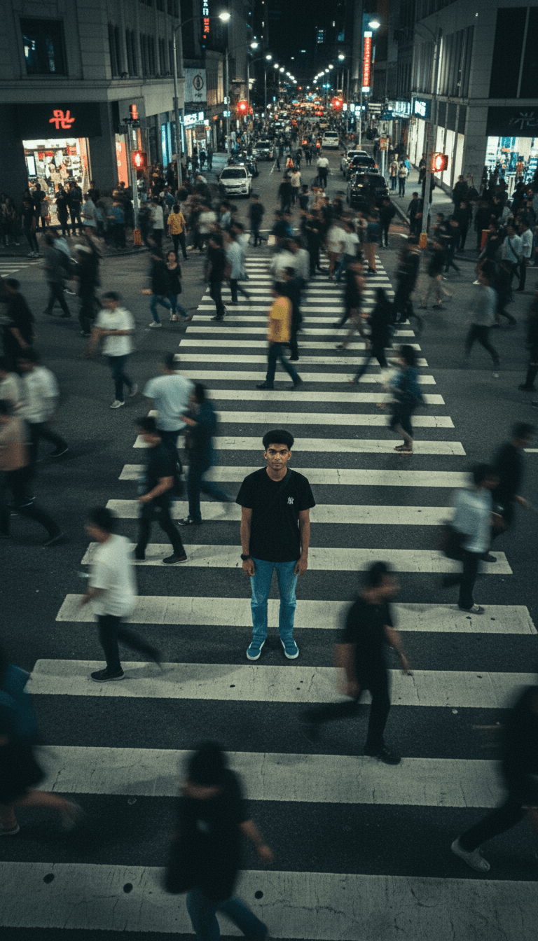 Cinematic street photography