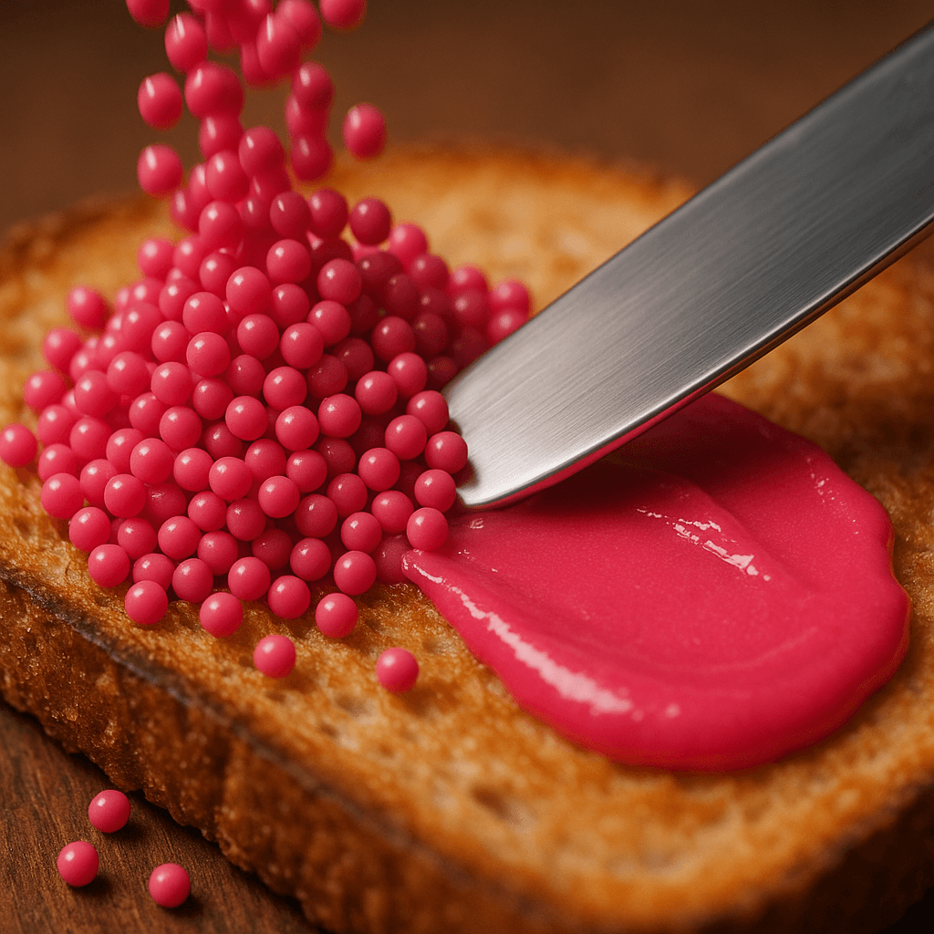 Prompt to Create ASMR Toast Spread Video