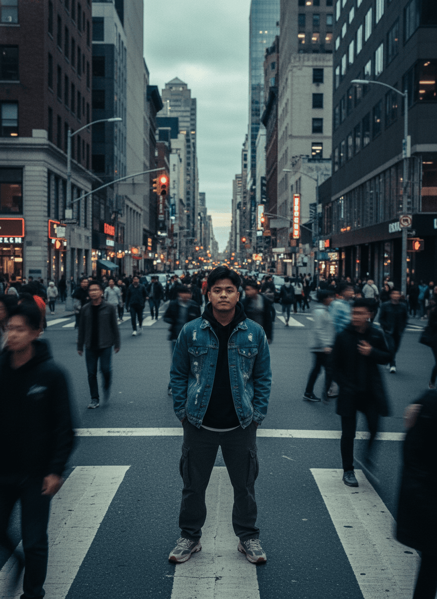 Cinematic street photography