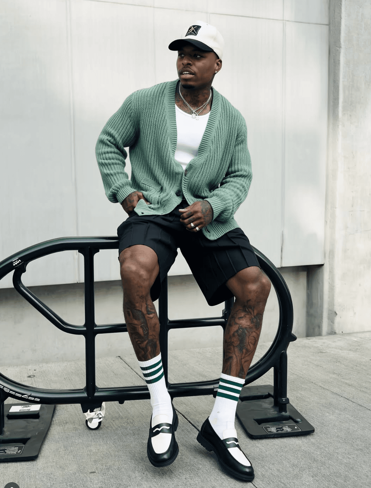 White Suit Fashion Editorial