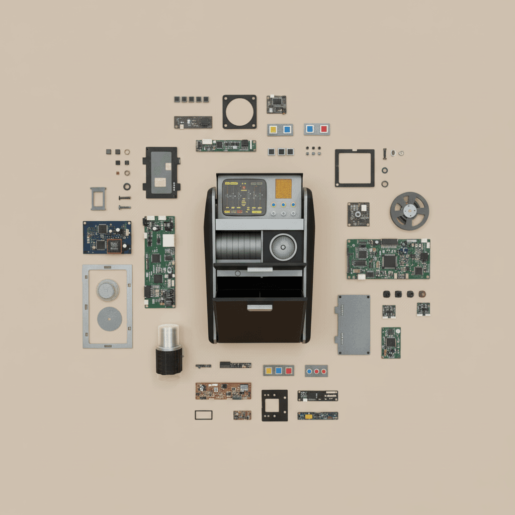 Product Teardown Exploded Photo