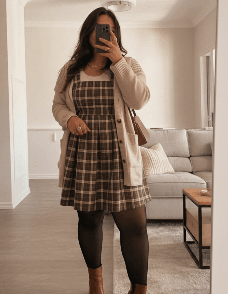 Autumn Dress Try On