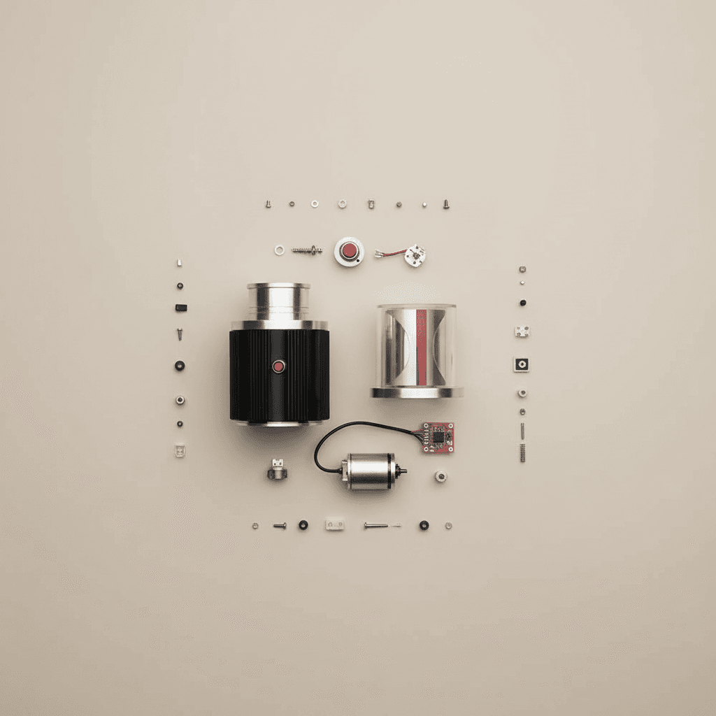 Product Teardown Exploded Photo