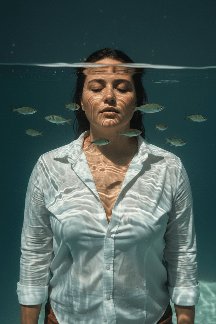 Underwater Fish Portrait