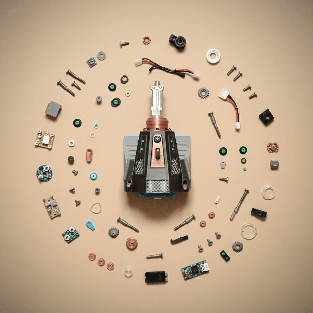 Product Teardown Exploded Photo