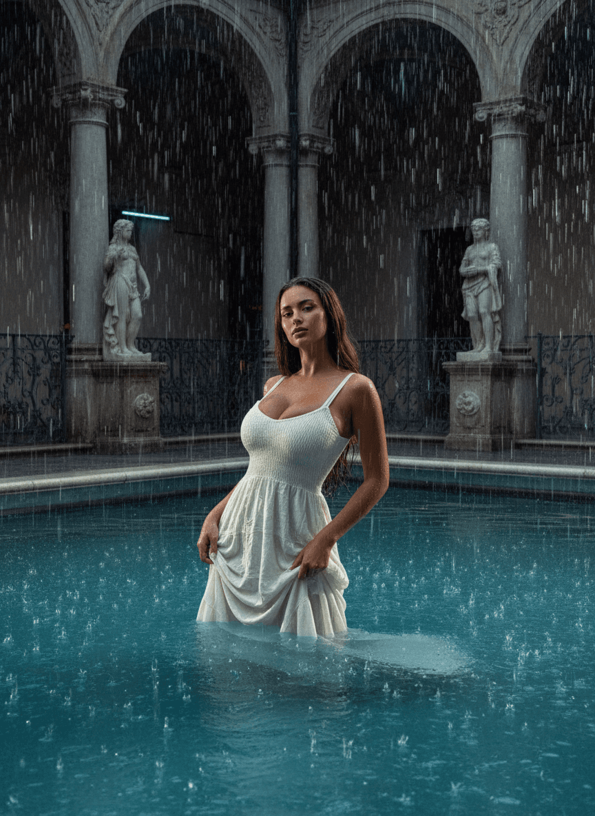 futuristic femme fatale