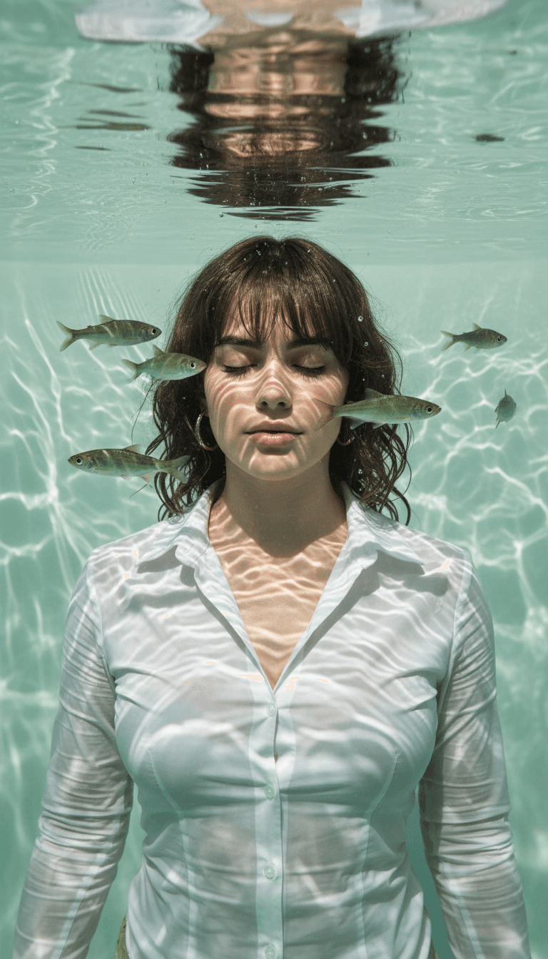 Underwater Fish Portrait