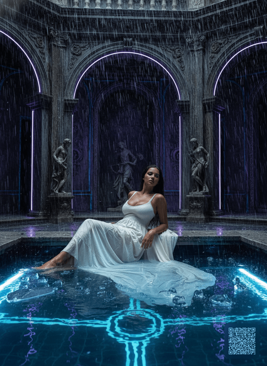 futuristic femme fatale