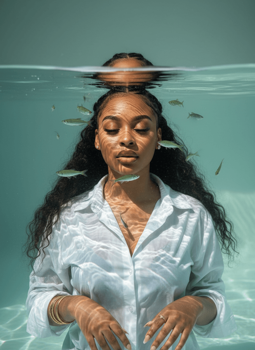 Underwater Fish Portrait