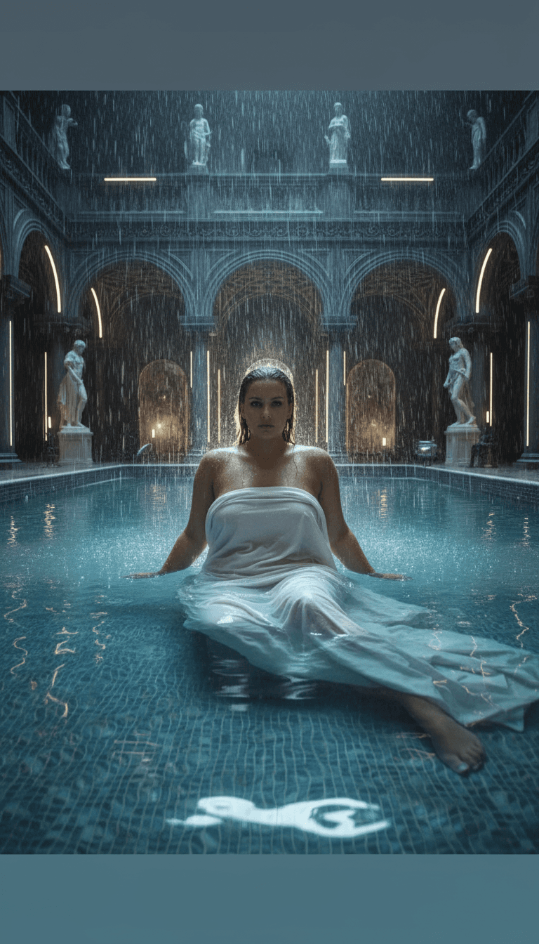 futuristic femme fatale