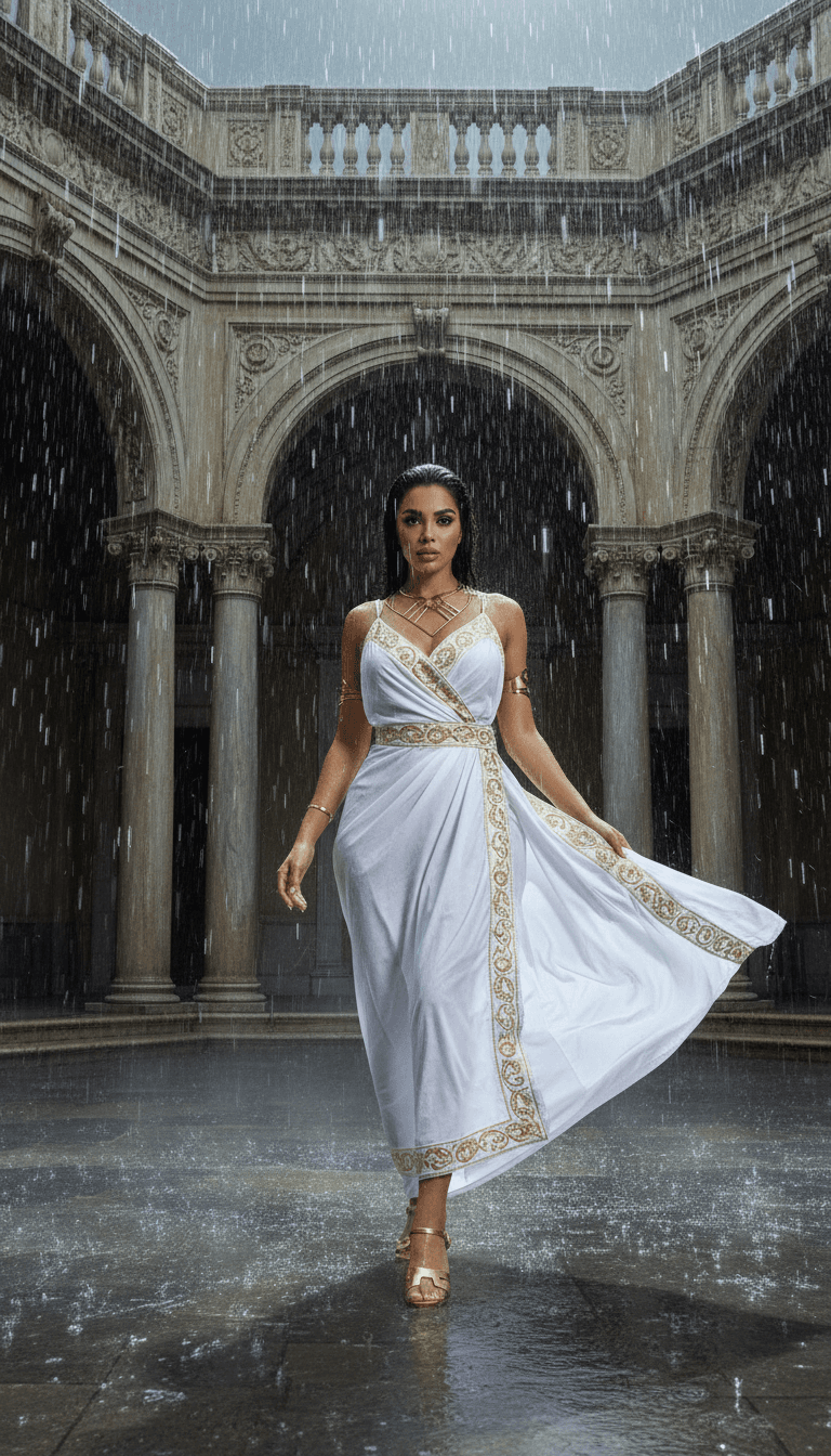 futuristic femme fatale