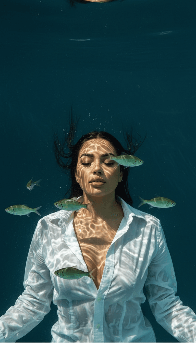 Underwater Fish Portrait