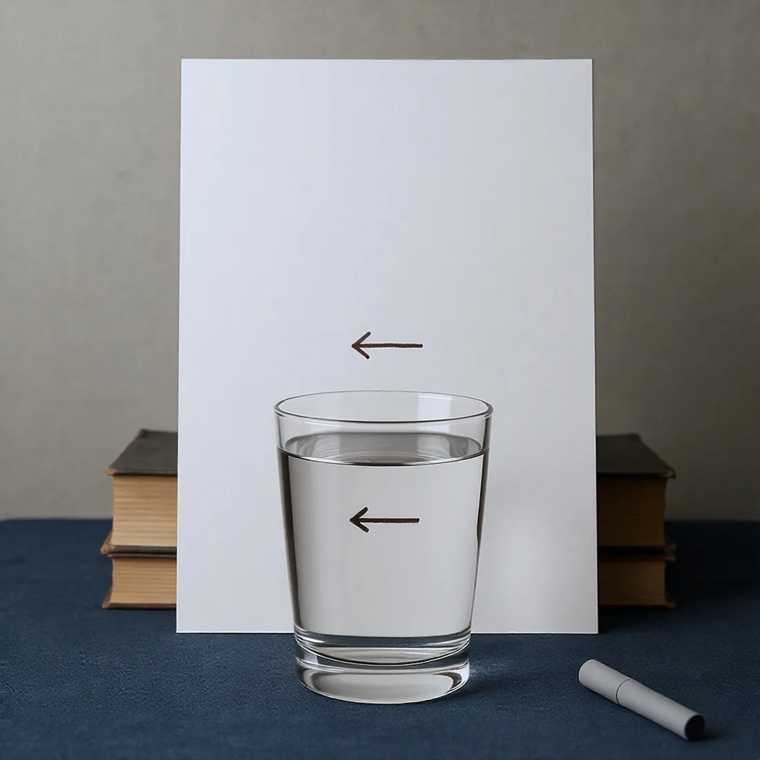 FLUX Kontext Pro — Two Arrows, One Glass of Water run 1