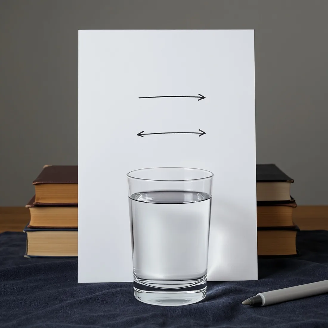 FLUX Kontext Pro — Two Arrows, One Glass of Water run 2
