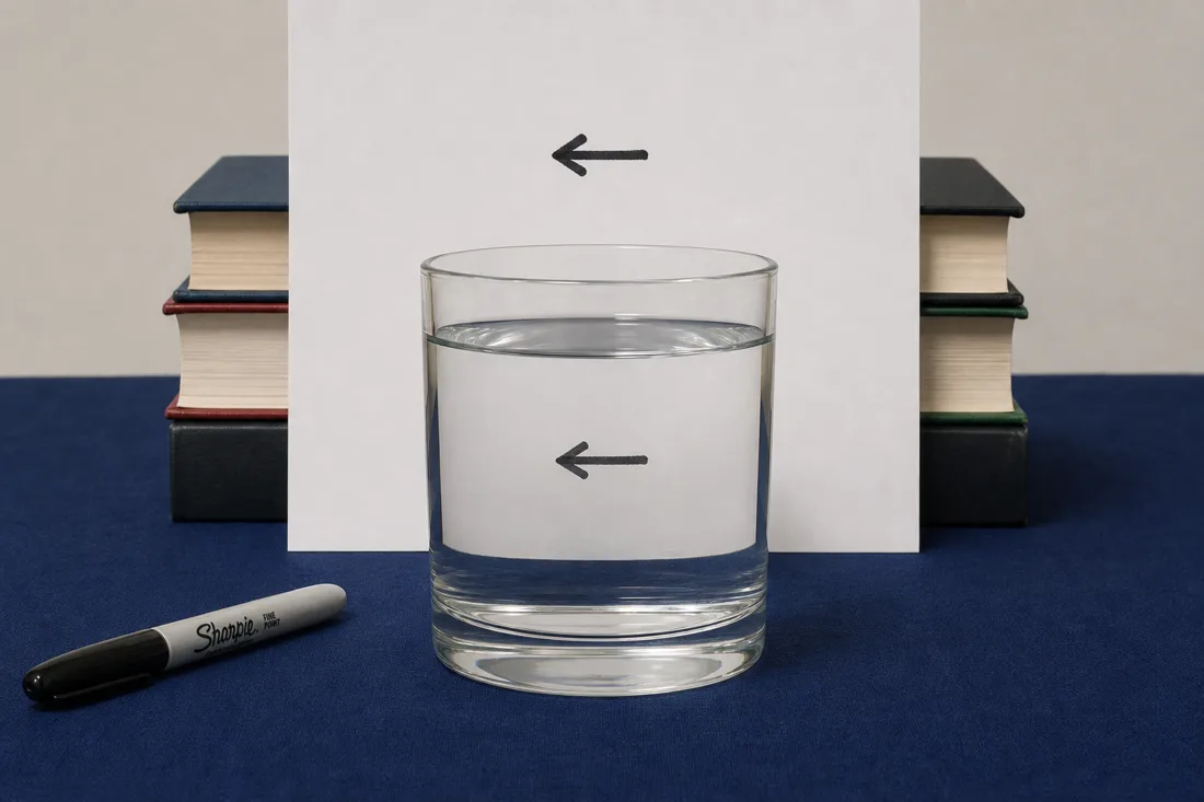 OpenAI gpt-image-2 — Two Arrows, One Glass of Water run 3