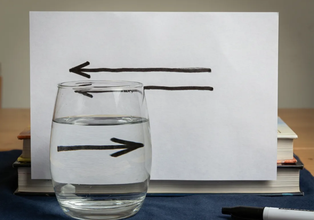 Qwen Image 2.0 Pro — Two Arrows, One Glass of Water run 1