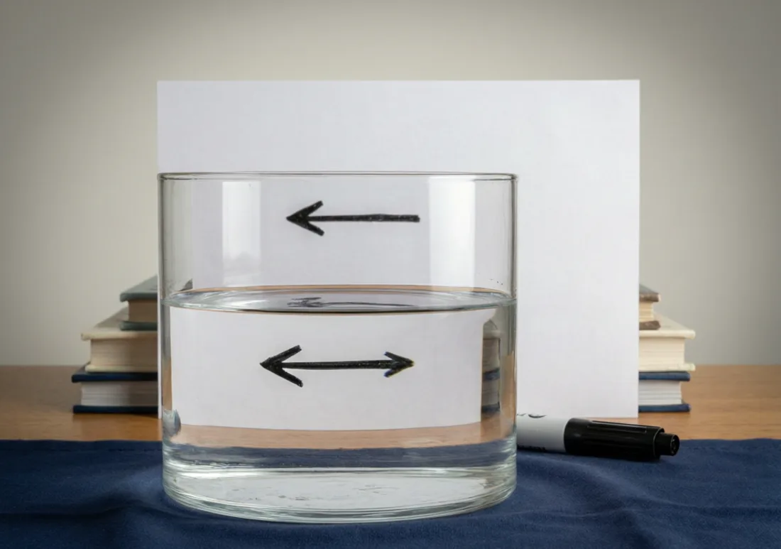 Qwen Image 2.0 Pro — Two Arrows, One Glass of Water run 3